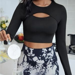 Yoga crop top